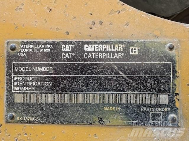 CAT 980 G Cargadoras sobre ruedas
