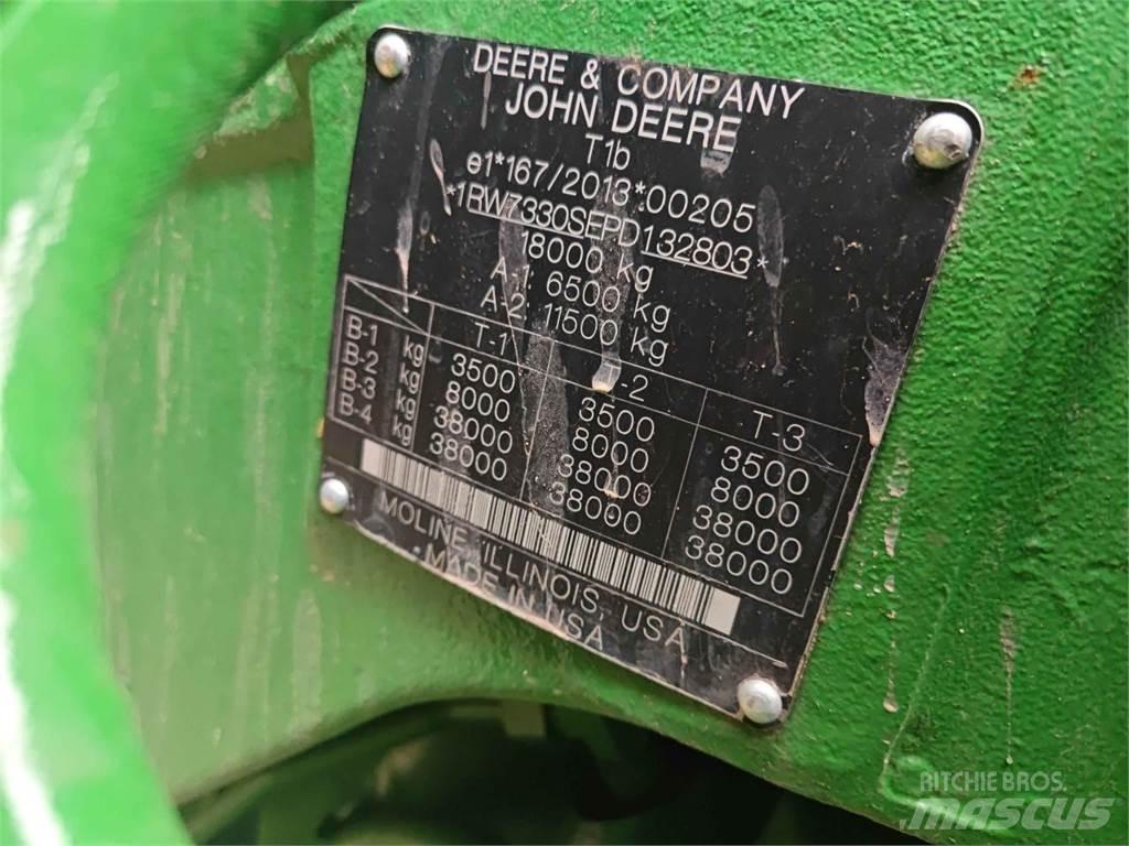 John Deere 7R 330 Tractores