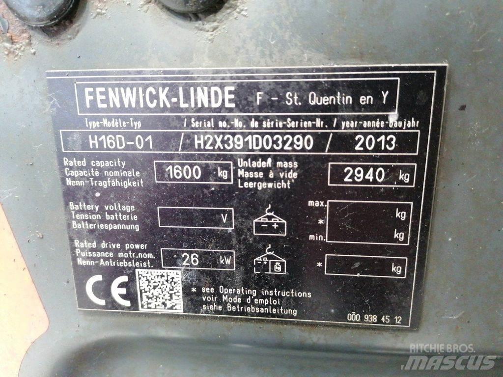 Linde H16D-01 Carretillas diesel