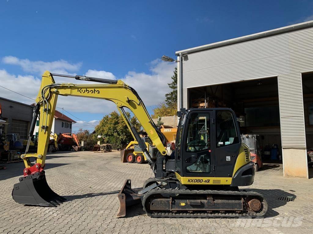 Kubota KX080-4@ Excavadoras 7t - 12t