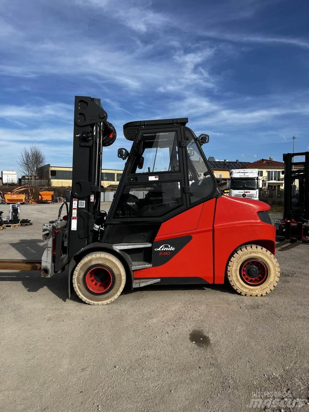 Linde E80/900 Carretillas de horquilla eléctrica