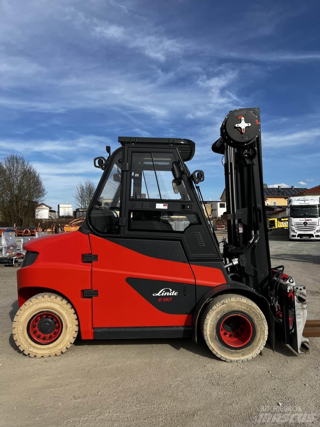 Linde E80/900 Carretillas de horquilla eléctrica