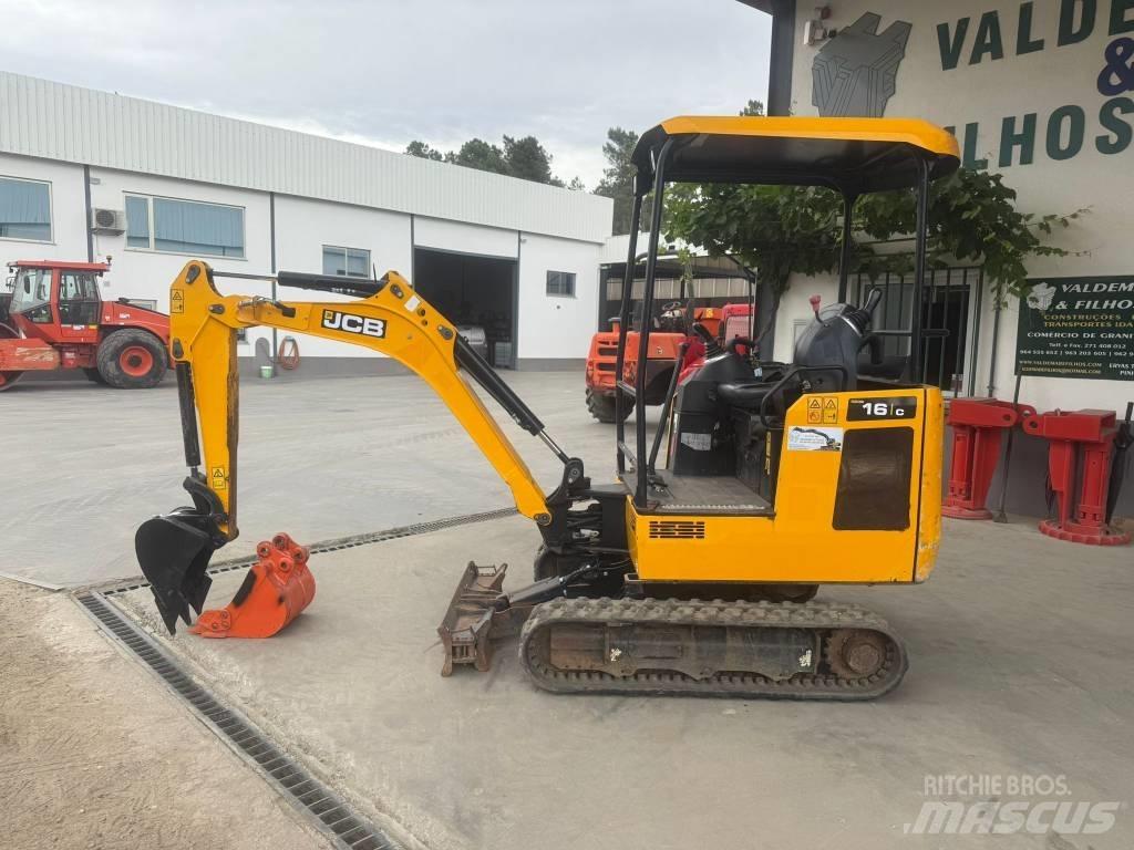JCB 16 C-1, 904h Mini excavadoras < 7t