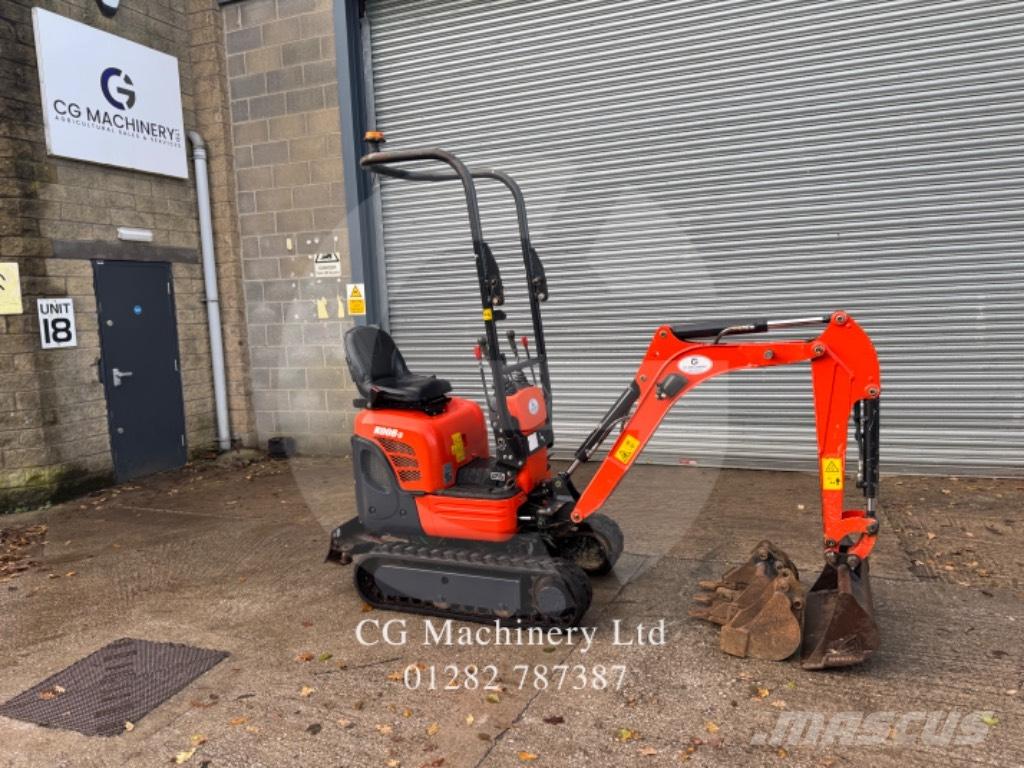Kubota K 008-3 Mini excavadoras < 7t