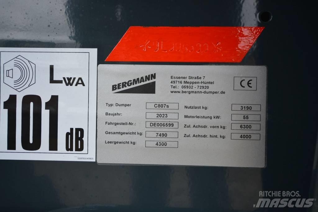 Bergmann C 807 s Dúmpers articulados