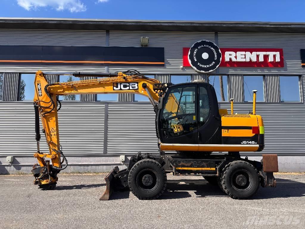 JCB JS 145 W Excavadoras de ruedas