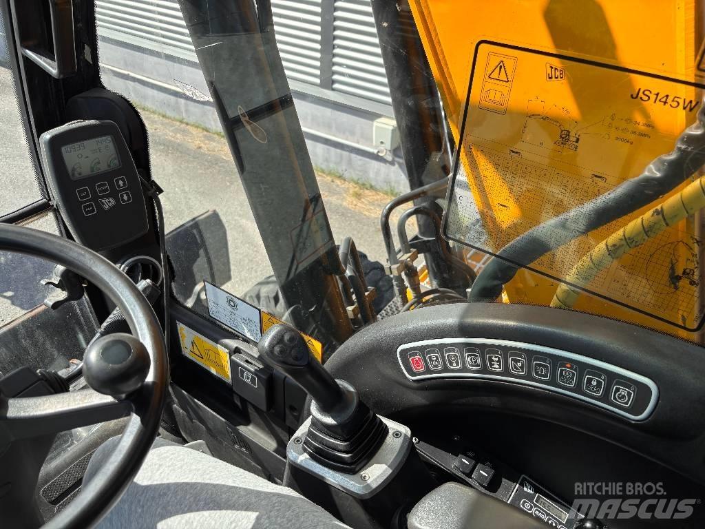 JCB JS 145 W Excavadoras de ruedas