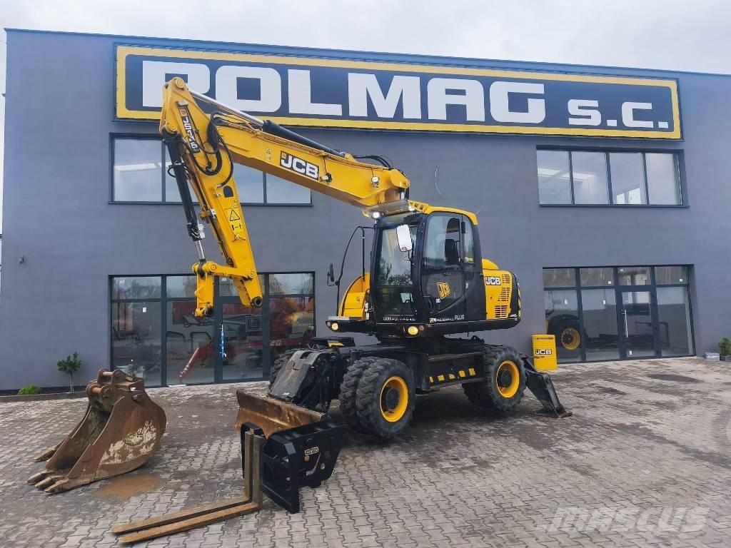 JCB JS 145 W Excavadoras de ruedas