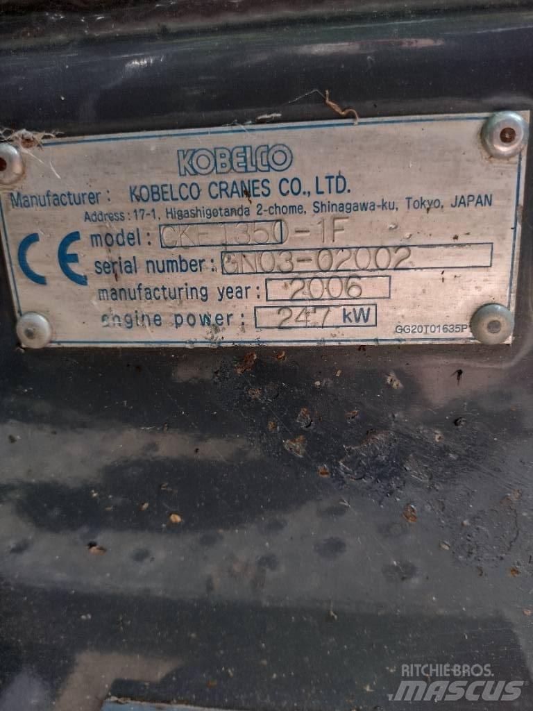 Kobelco cke1350-1F Grúas de oruga
