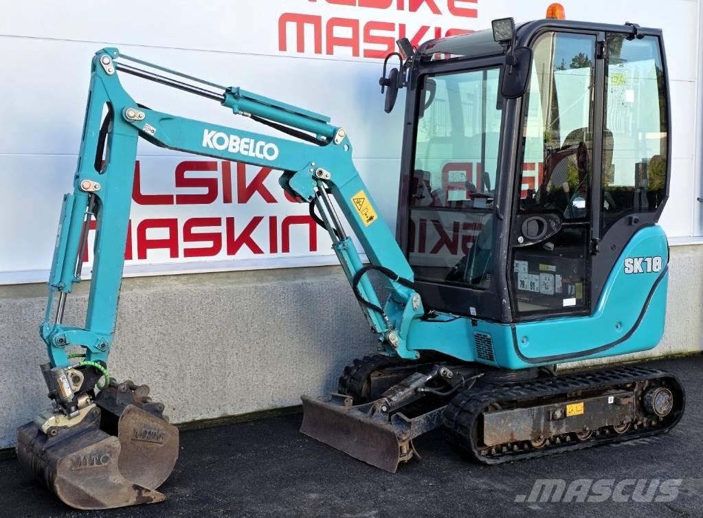 Kobelco SK 18 Mini excavadoras < 7t