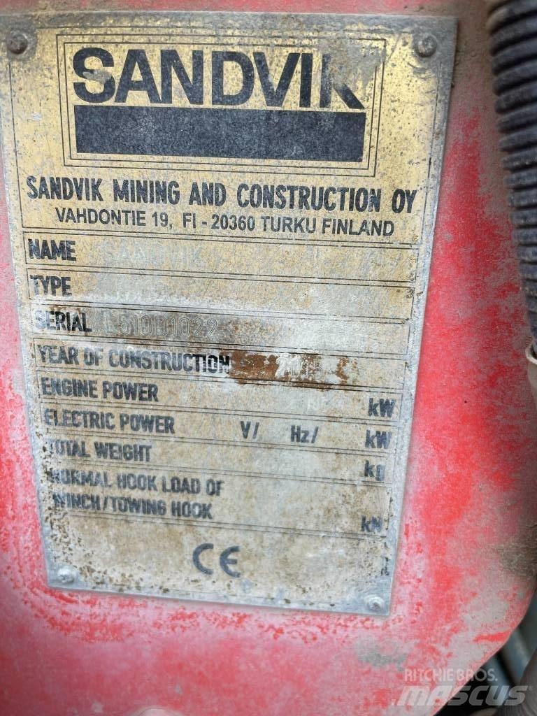 Sandvik LH 410 Cargadoras subterráneas