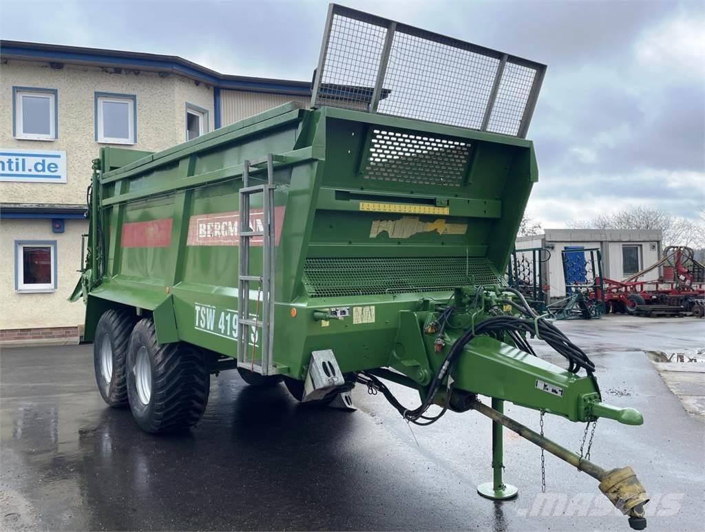 Bergmann TSW 4190S Remolques esparcidores de estiércol