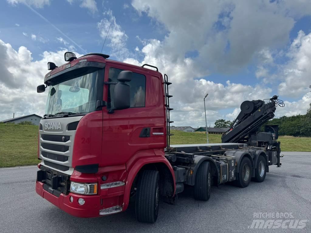 Scania R 490 Camiones grúa