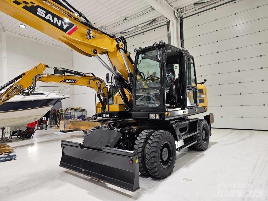 Sany SY 155 W Excavadoras de ruedas