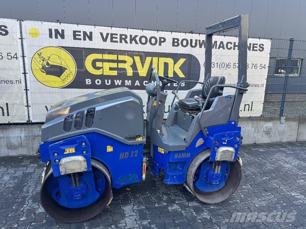 Hamm HD 12 VV Rodillos de doble tambor