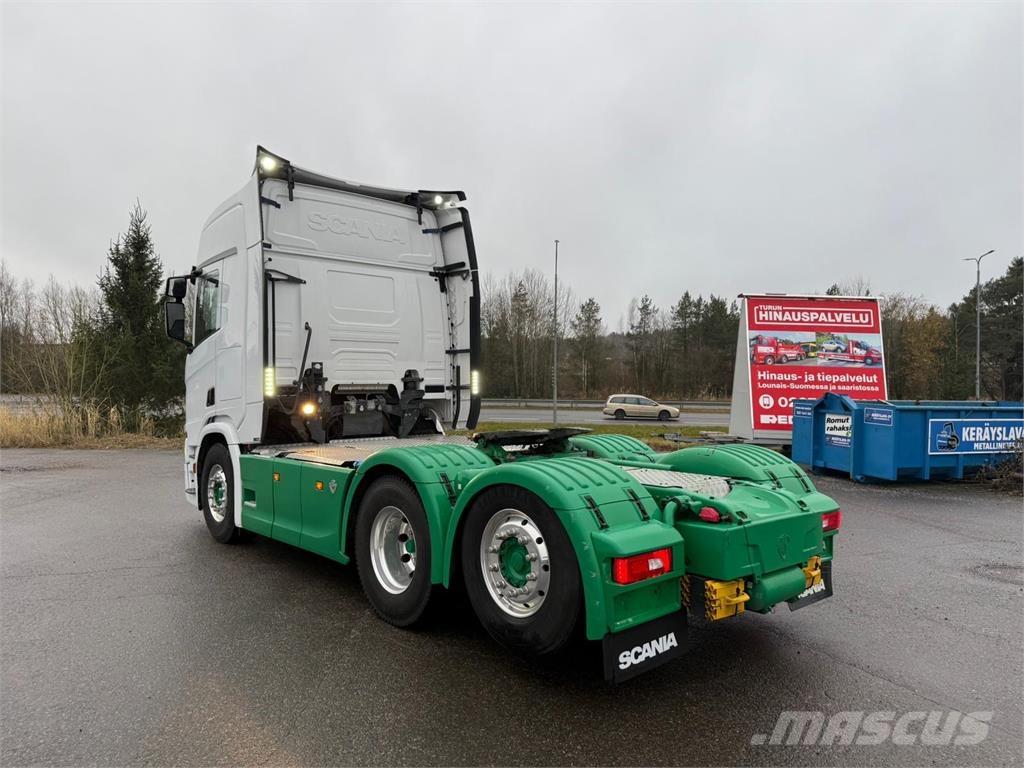 Scania R580 6x2 Cabezas tractoras