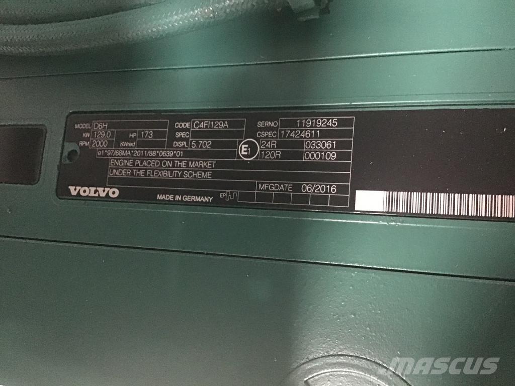 Volvo D6H NEW Motores