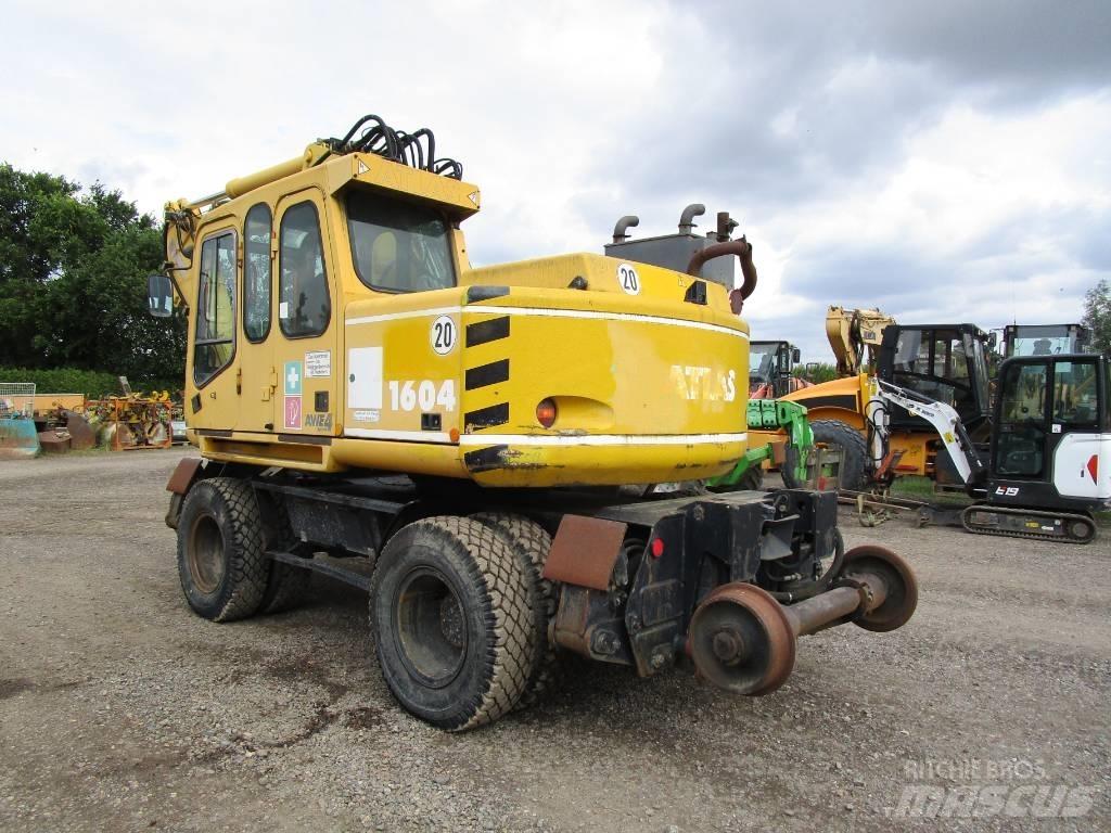 Atlas 1604 ZW Excavadoras de ruedas