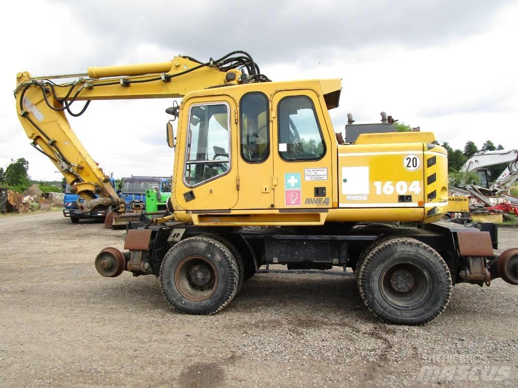 Atlas 1604 ZW Excavadoras de ruedas