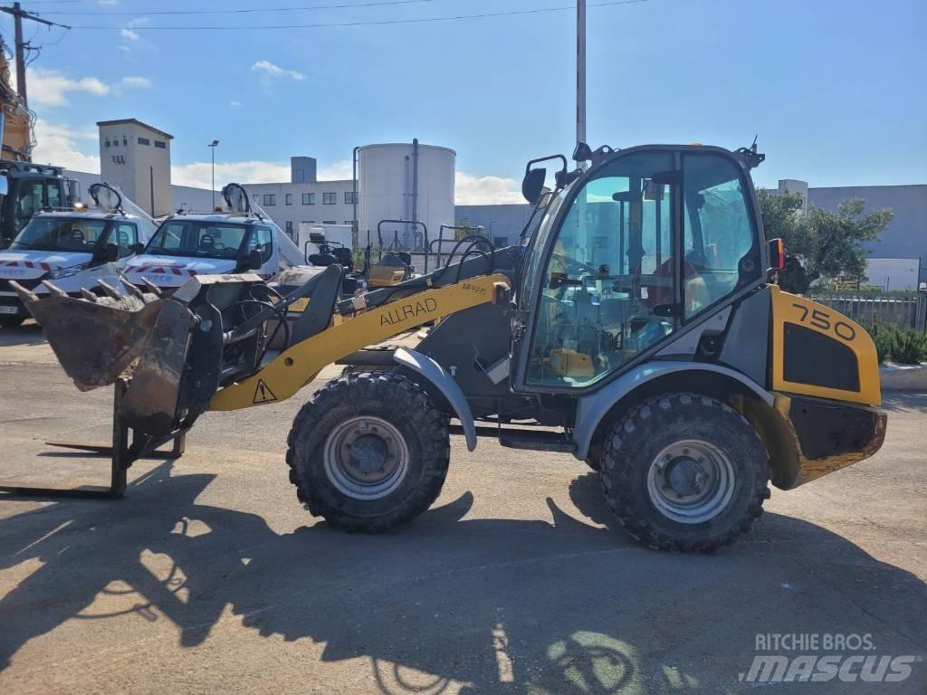 Kramer 750 Cargadoras sobre ruedas