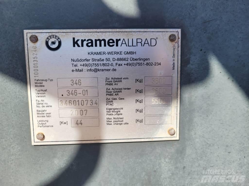 Kramer 750 Cargadoras sobre ruedas
