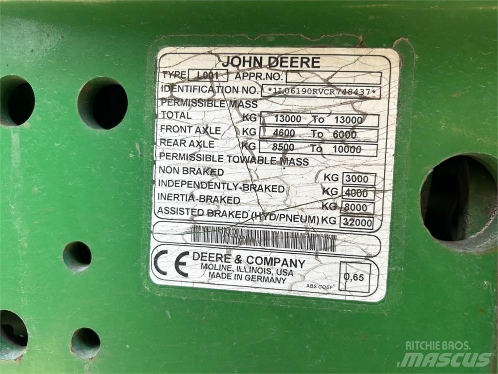 John Deere 6190R Tractores