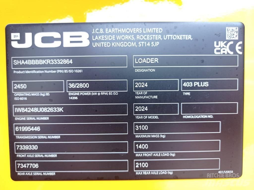 JCB 403 Cargadoras multifunción