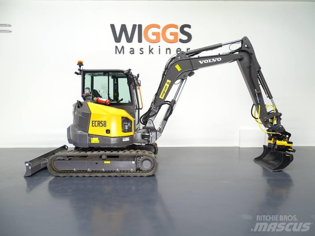 Volvo ECR58F Mini excavadoras < 7t