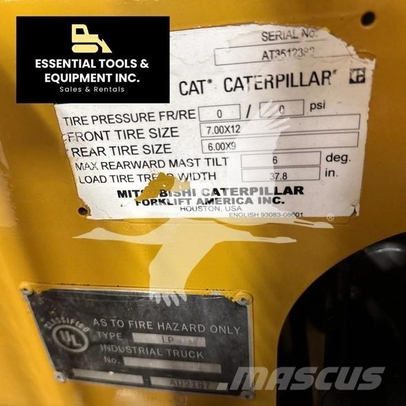 CAT P5000 Carretillas diesel