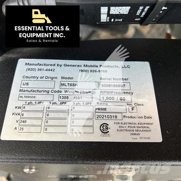 Generac MLT6S Generadores de luz