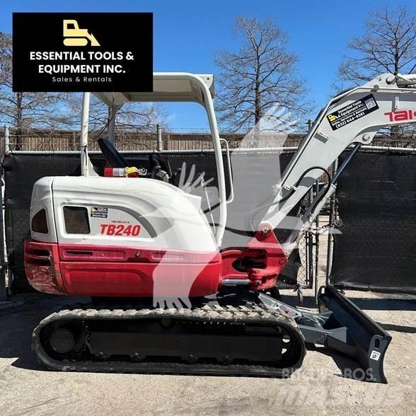 Takeuchi TB240 Mini excavadoras < 7t
