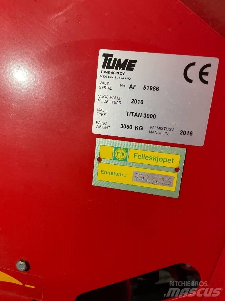 Tume Titan3000 Sembradoras combinadas