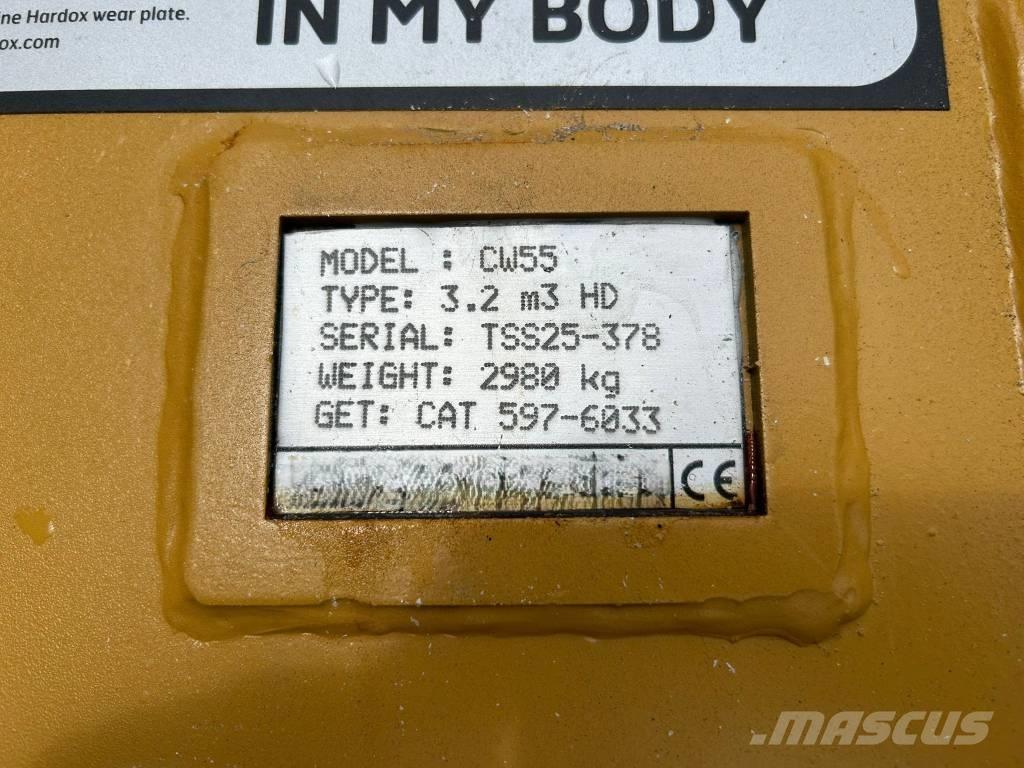  CW 55 Rock Bucket Cucharones