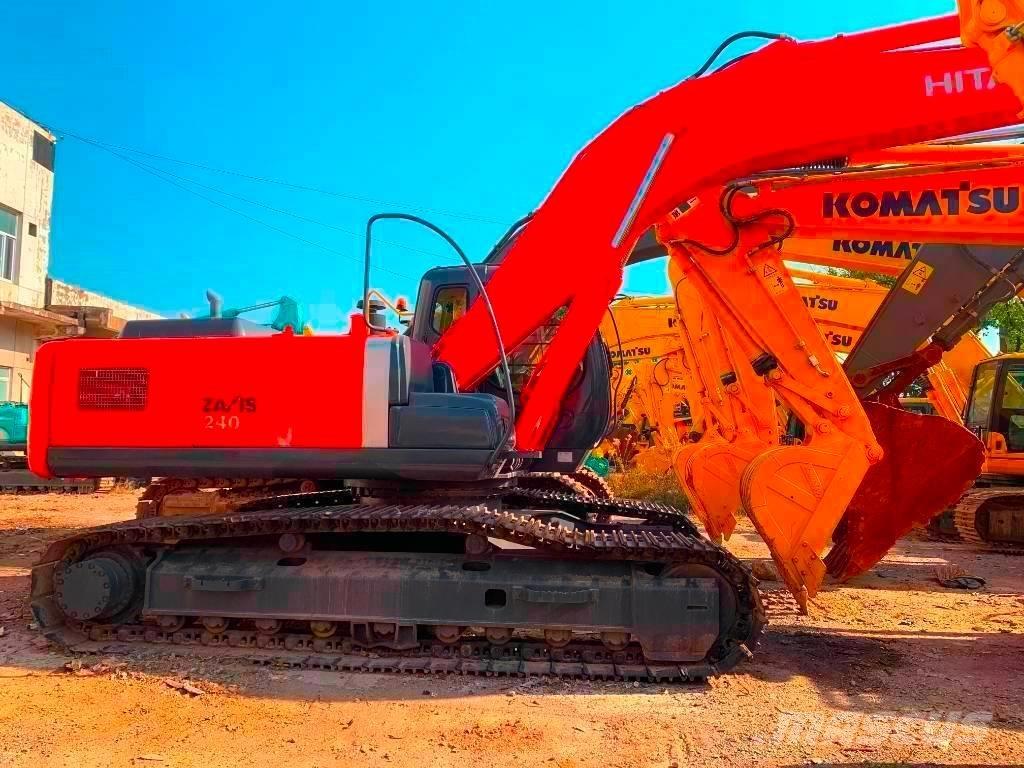 Hitachi Zaxis 240 Excavadoras de cadenas