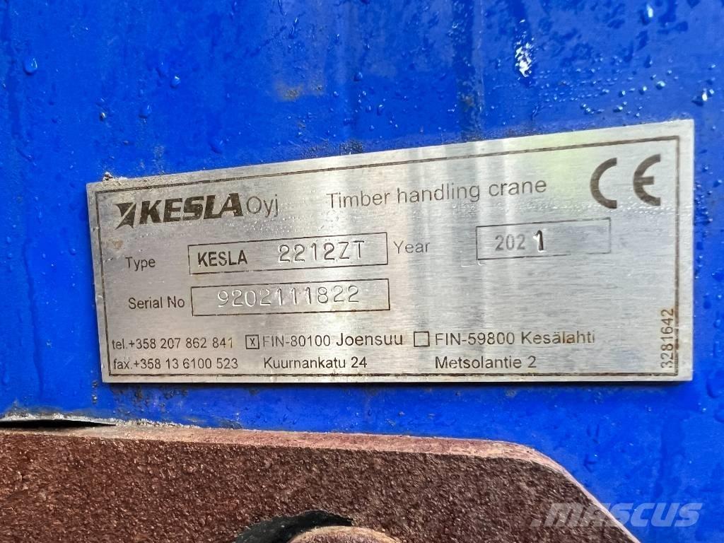 Kesla 2212 ZTF Grúas para madera