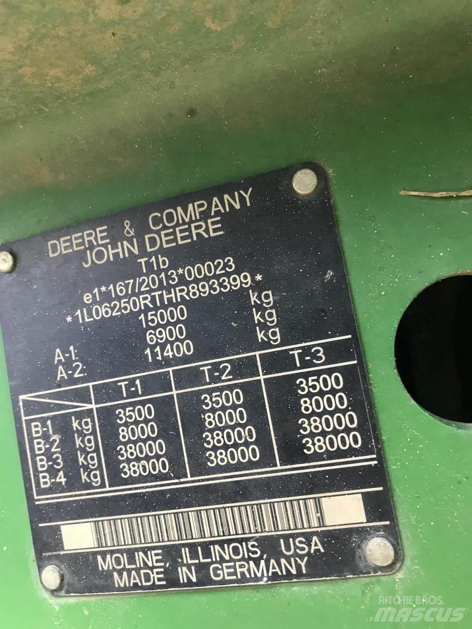 John Deere 6250R Tractores