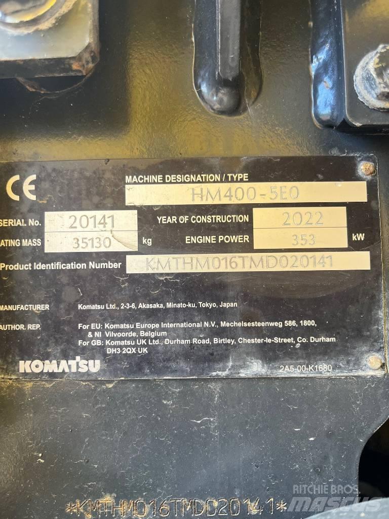 Komatsu HM400-5E0 Dúmpers articulados
