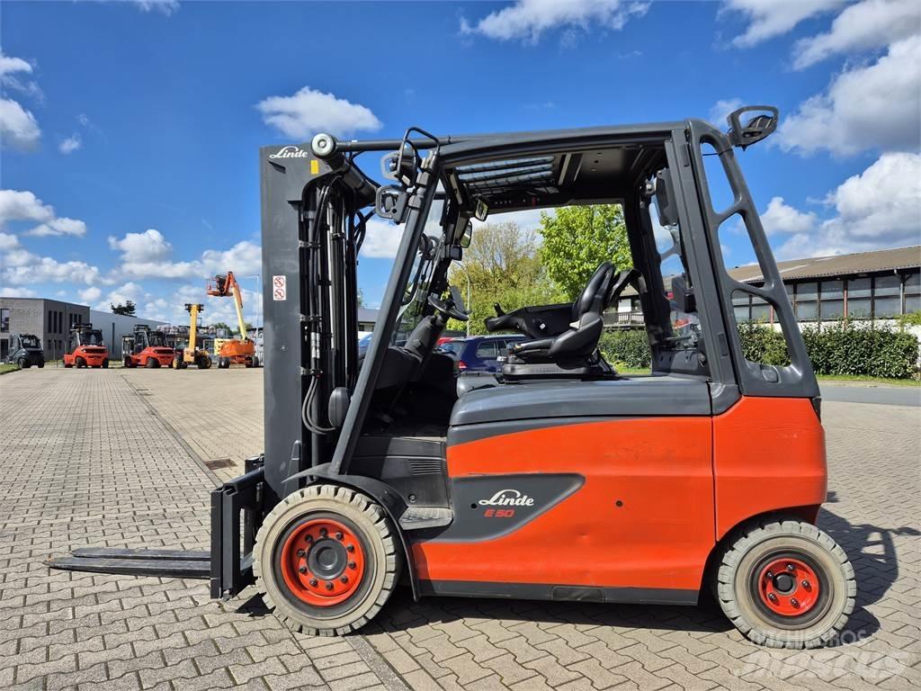 Linde E50HL-01 Carretillas de horquilla eléctrica