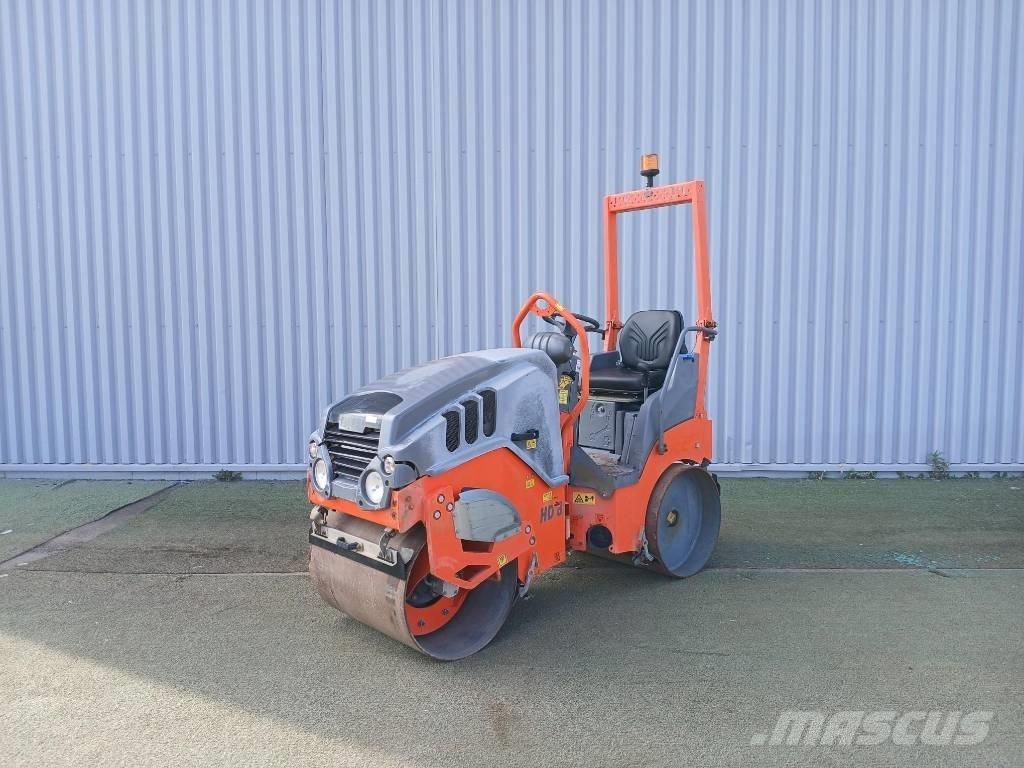 Hamm HD8 VV, Vält Rodillos de doble tambor