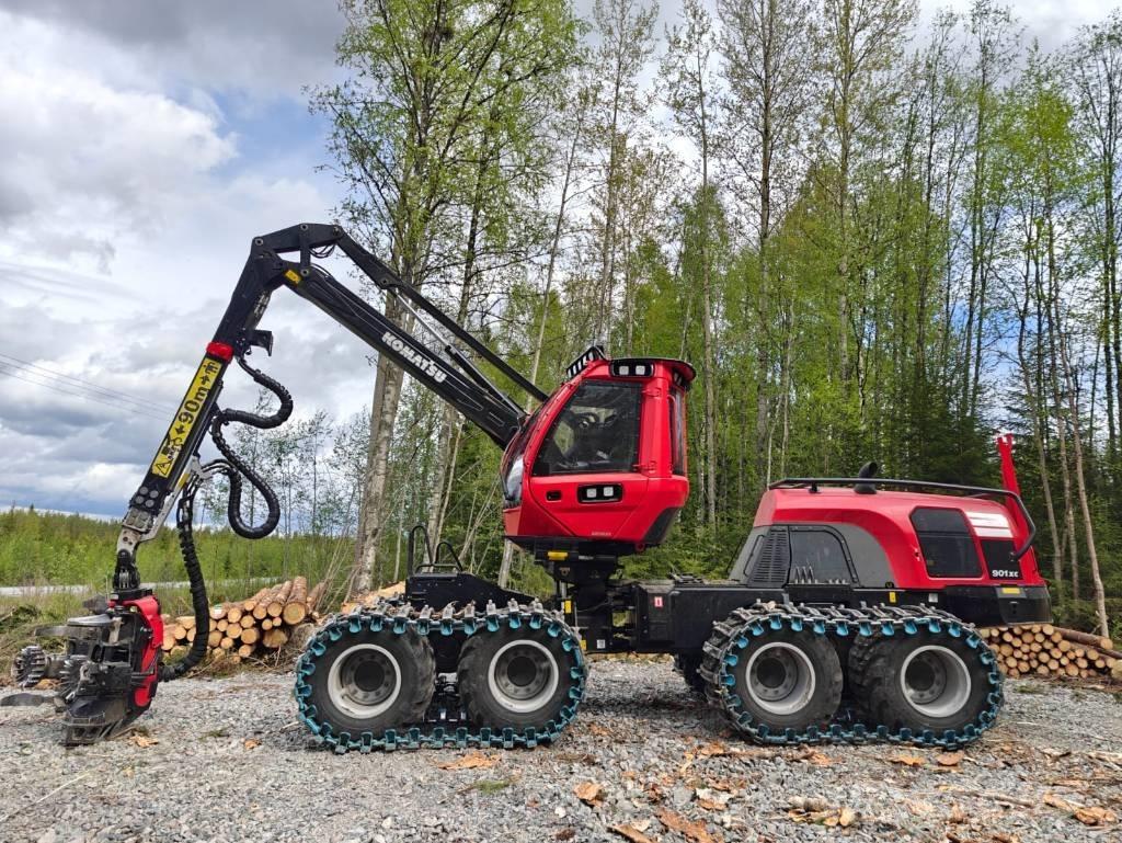 Komatsu 901 XC Cosechadoras