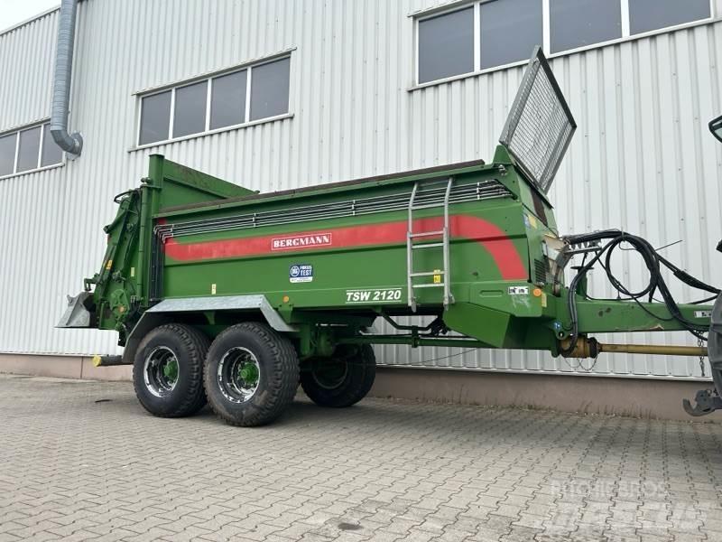 Bergmann TSW 2120 Remolques esparcidores de estiércol