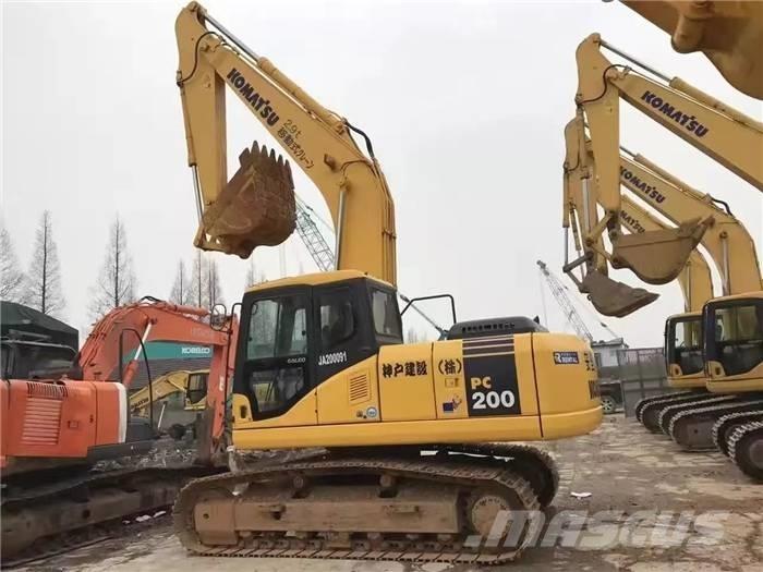 Komatsu PC 200-7 Excavadoras de cadenas
