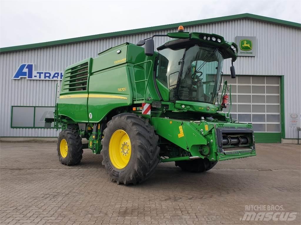 John Deere T670 Cosechadoras combinadas