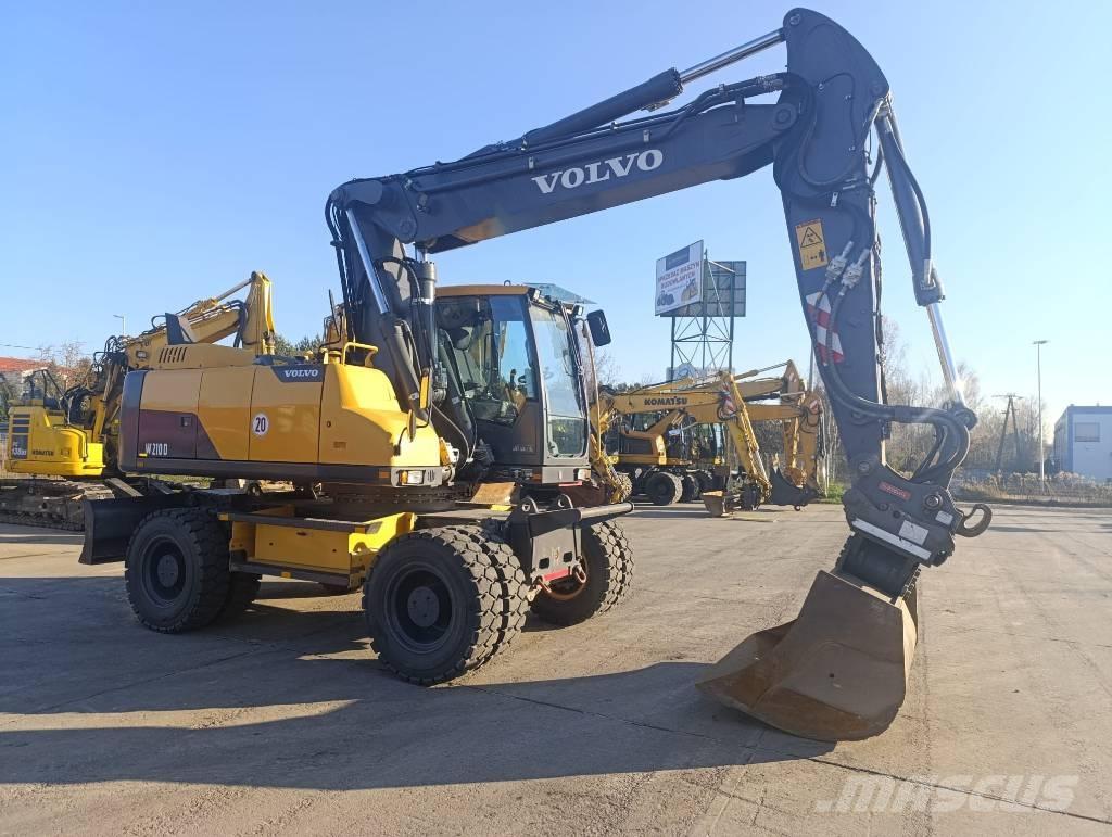 Volvo EW 210 D Excavadoras de ruedas