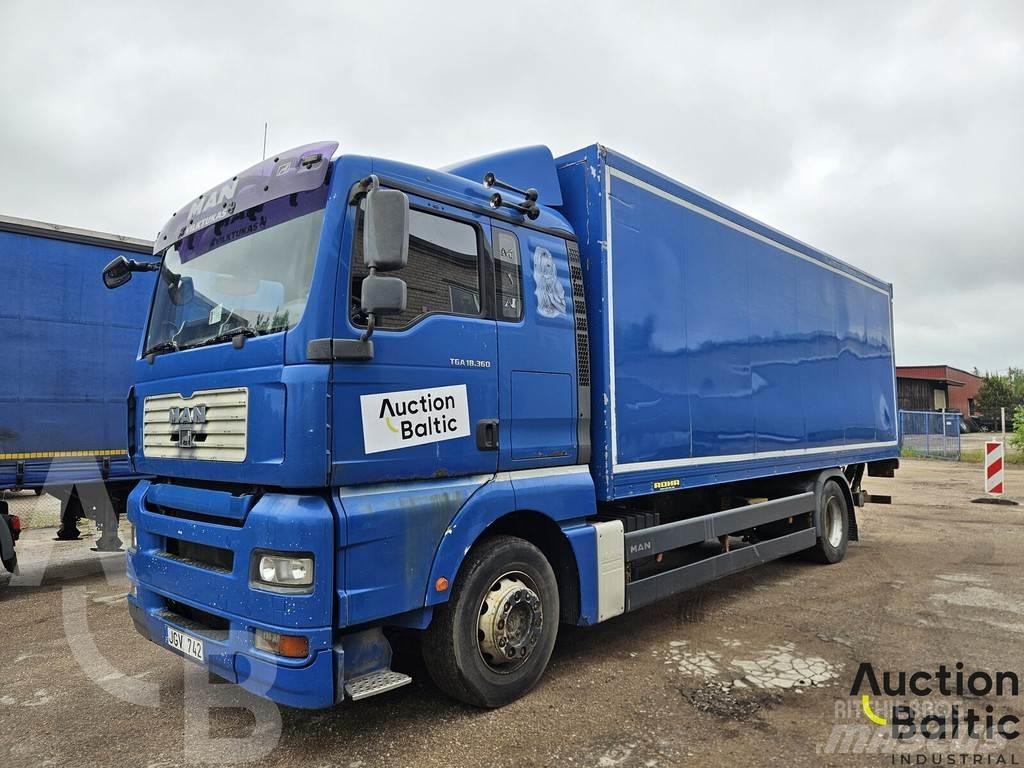 MAN TGA18.360 Camiones caja cerrada