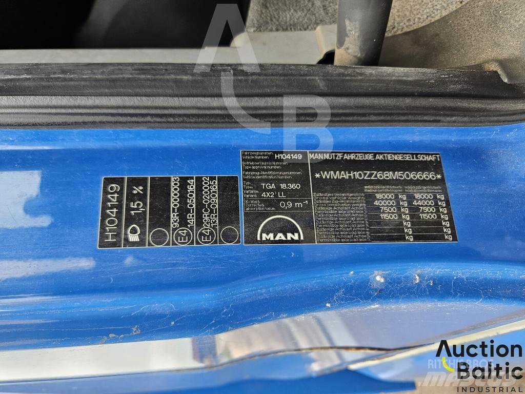 MAN TGA18.360 Camiones caja cerrada