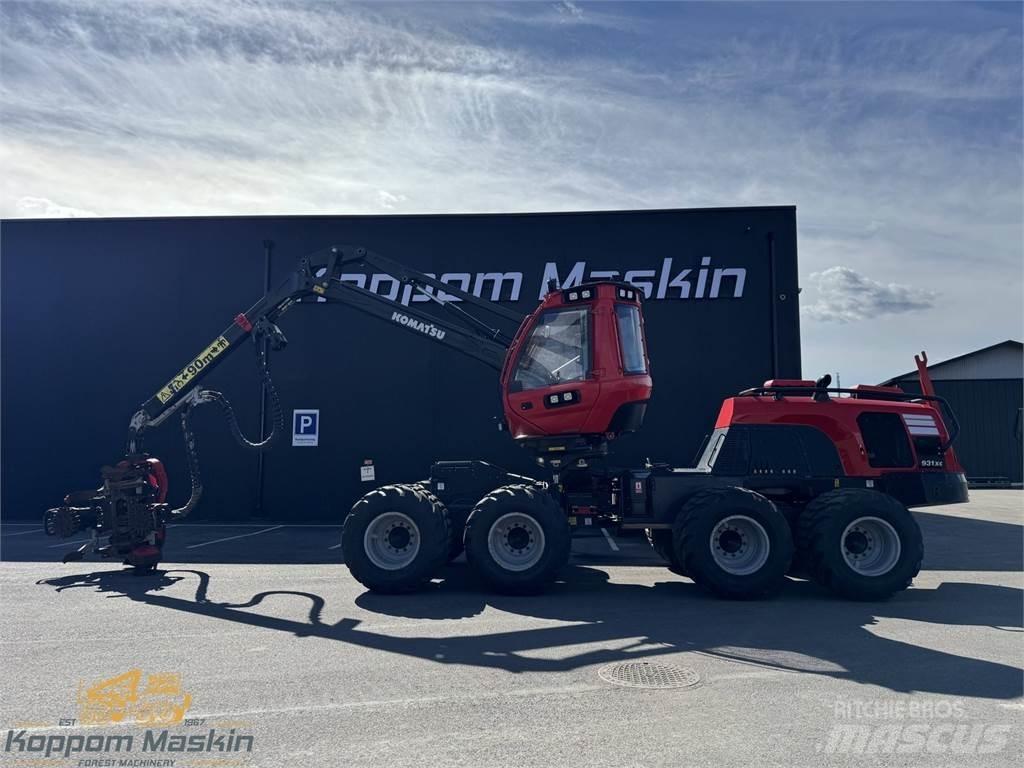Komatsu 931XC Cosechadoras