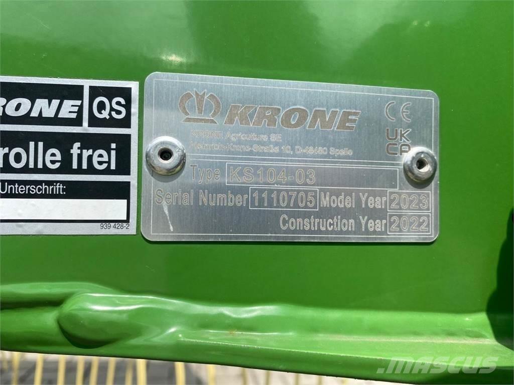 Krone Swadro S 420 Segadoras hileradoras