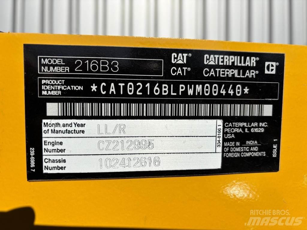 CAT 216B3 Cargadoras sobre ruedas