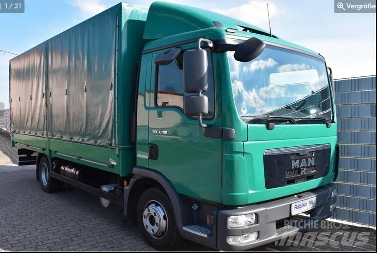 MAN TGL 7.180 Camiones caja cerrada